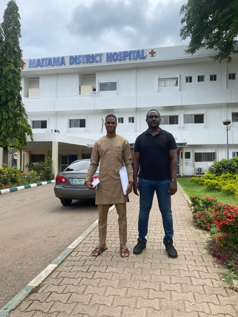 Charity visit to Maitama District hospital